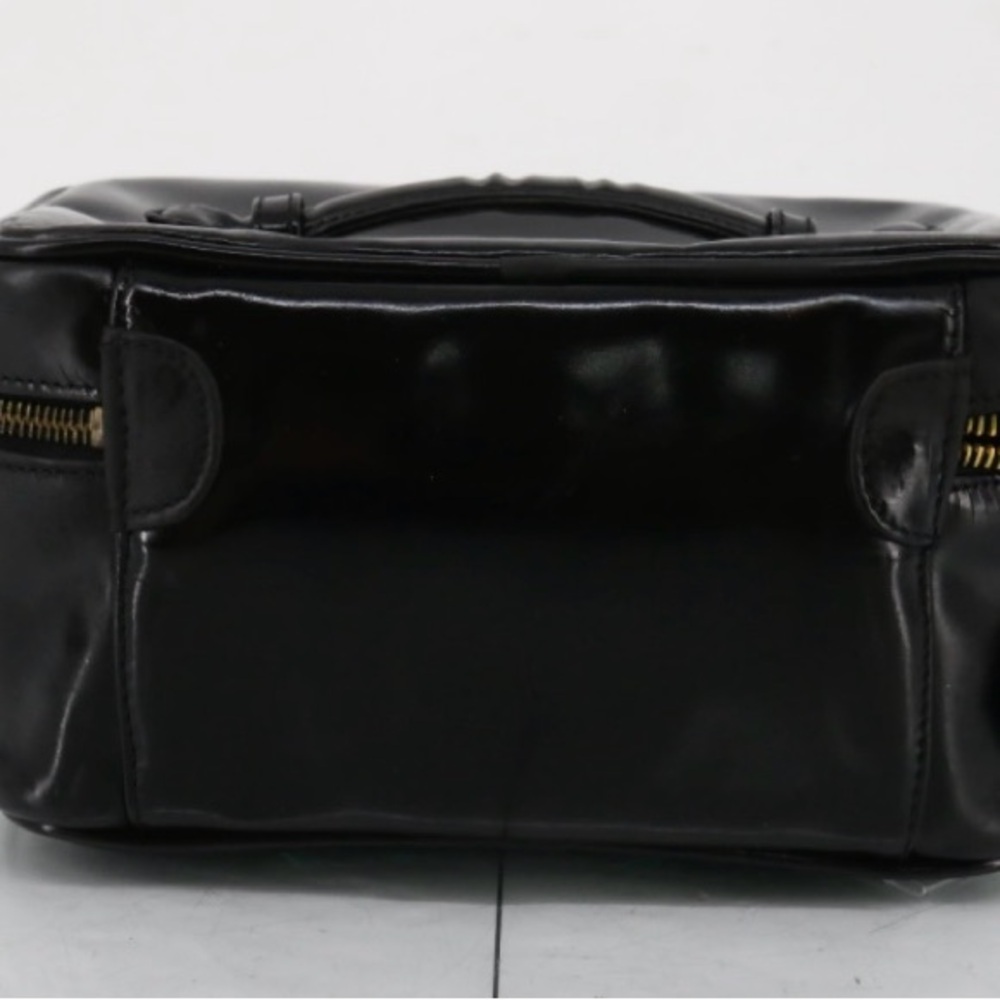 Chanel Vintage Black Patent Vanity Case + Box - Picture 2 of 16